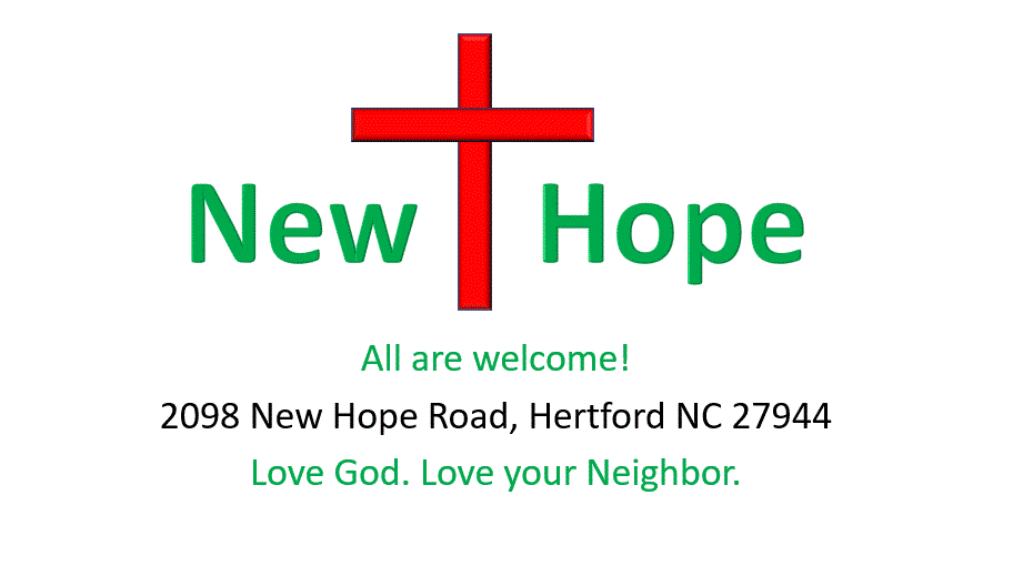 New Hope Church Hertford NC